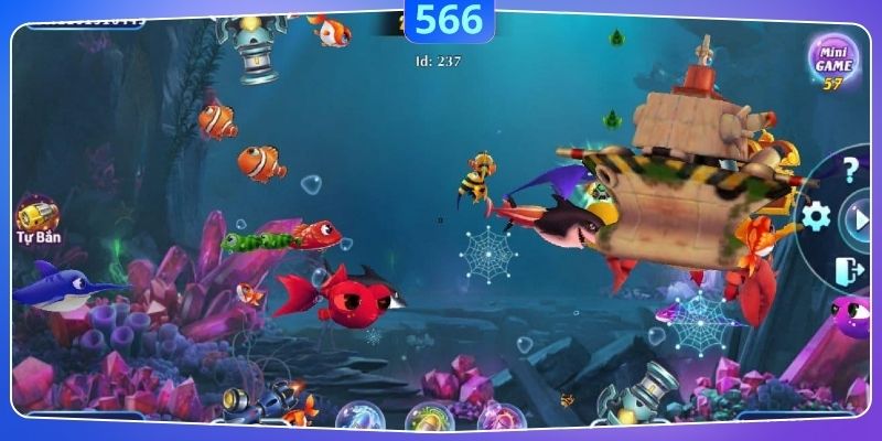 Game săn cá đòi hỏi quản lý tốc độ hợp lý